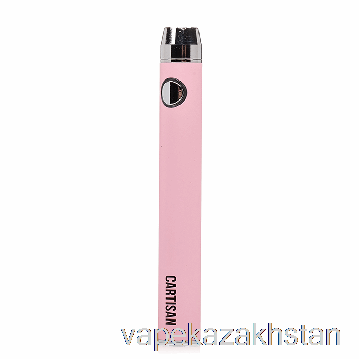 Vape Kazakhstan Cartisan Button VV 900 Dual Charge 510 Battery [Micro] Pink